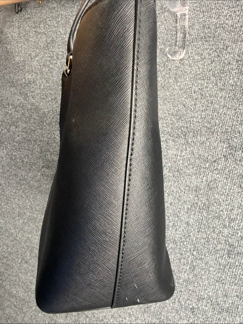 Kate Spade Laurel Way Black Saffiano Leather Medium Dally Tote Bag - Very Nice!